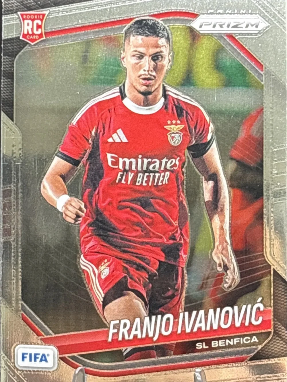Panini SL Benfica Rookie Soccer Card - Franjo Ivanović